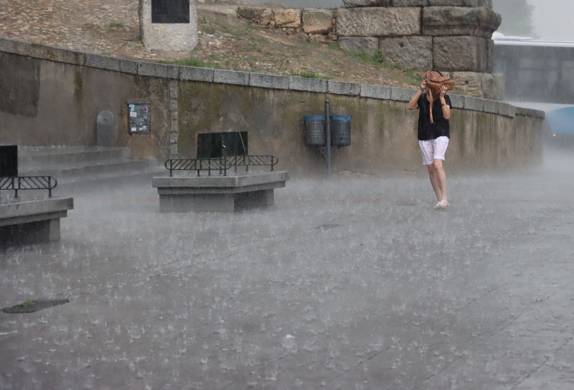 Fotografías de la intensa tormenta en Segovia