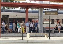 Estación de tren de Venta de Baños.