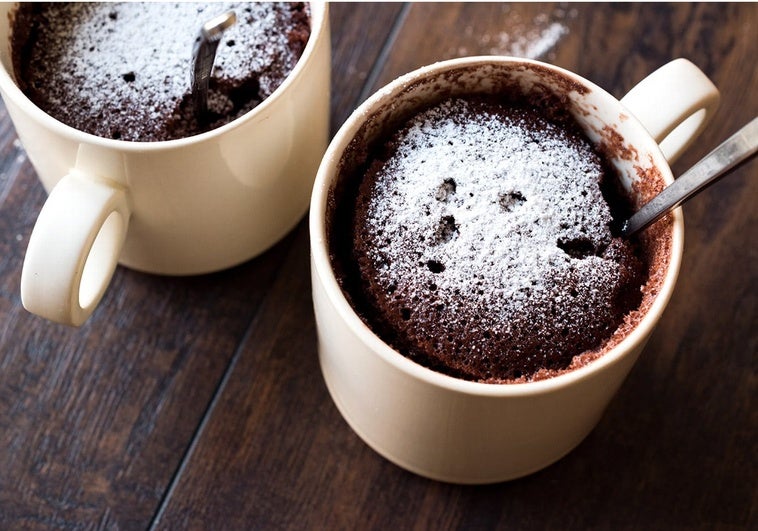 Bomba de chocolate en menos de cinco minutos