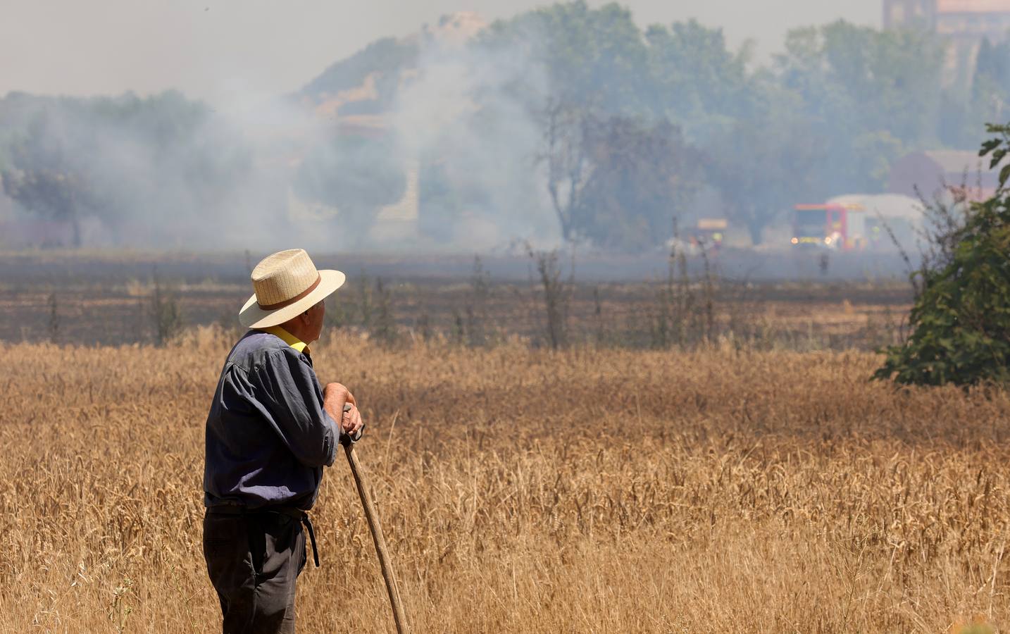 Incendio mortal en Palencia