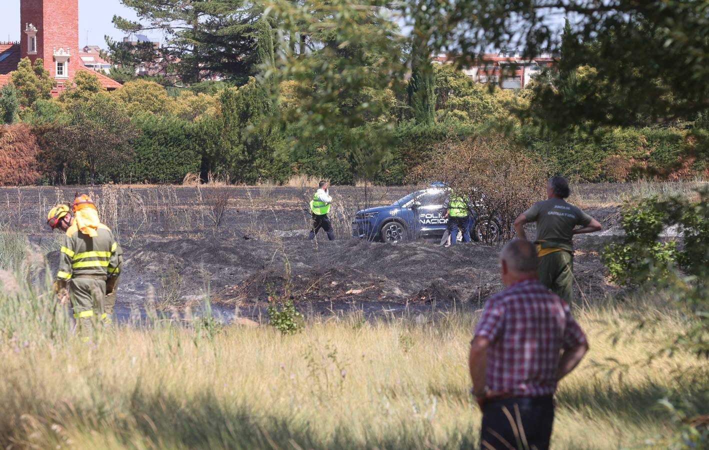 Incendio mortal en Palencia