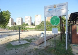 Estado de la playa de las Moreras antes del cambio de arena