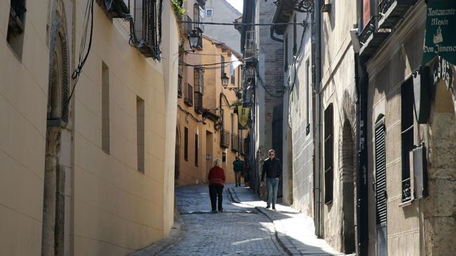 Imagen antes - El antes y el después de las obras del eje Catedral-Alcázar