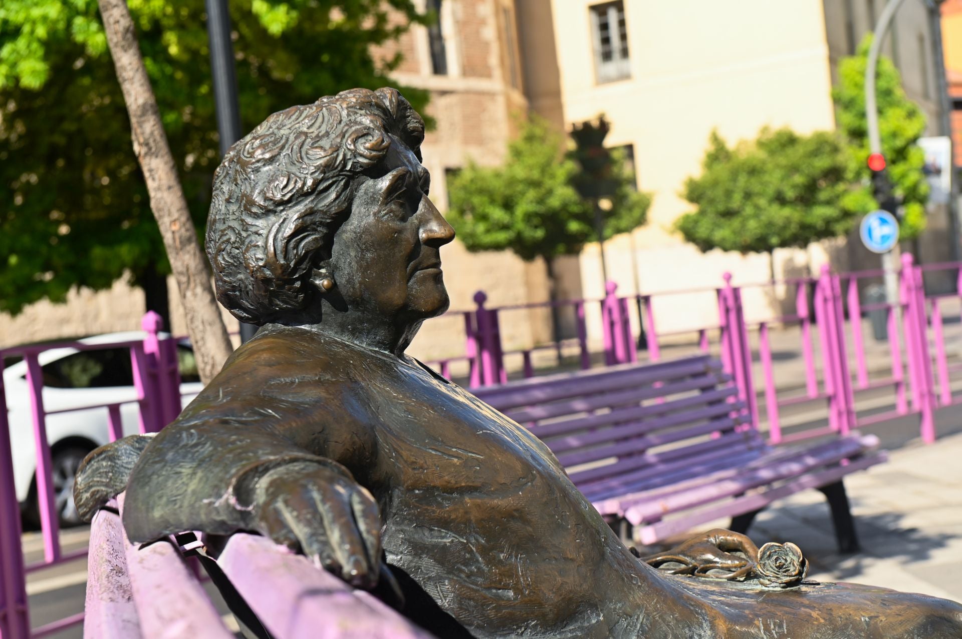 La plaza de Poniente de Valladolid, en imágenes