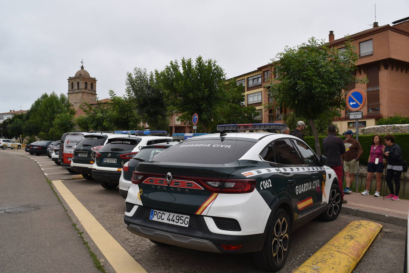 Así transcurre la búsqueda del vecino de Aguilar