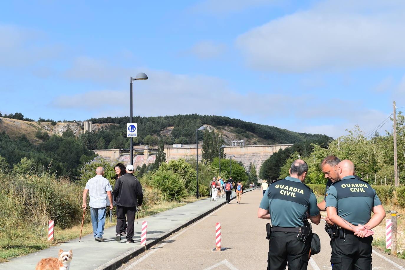 Así transcurre la búsqueda del vecino de Aguilar