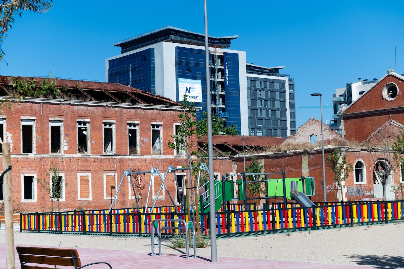 Así se encuentra el cuartel de Farnesio en Valladolid