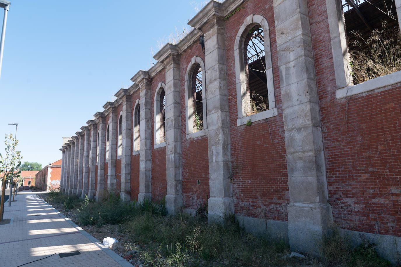 Así se encuentra el cuartel de Farnesio en Valladolid