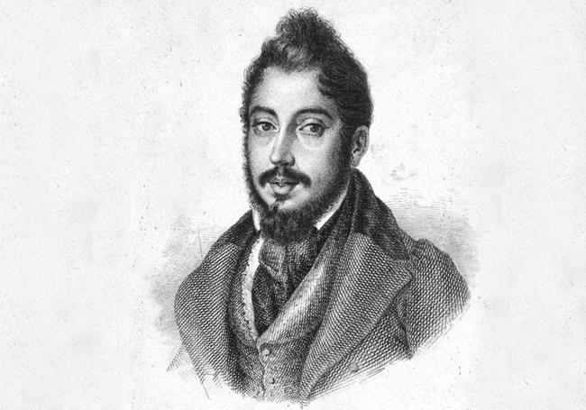 Retrato de Mariano José de Larra.