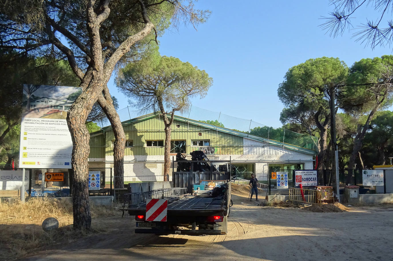 Últimas obras en el Círculo Campestre de Valladolid