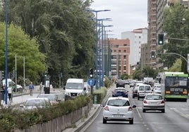 Carril que permanecerá afectado por los cortes.