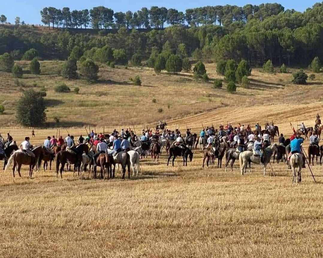 El encierro campero en Íscar, en imágenes