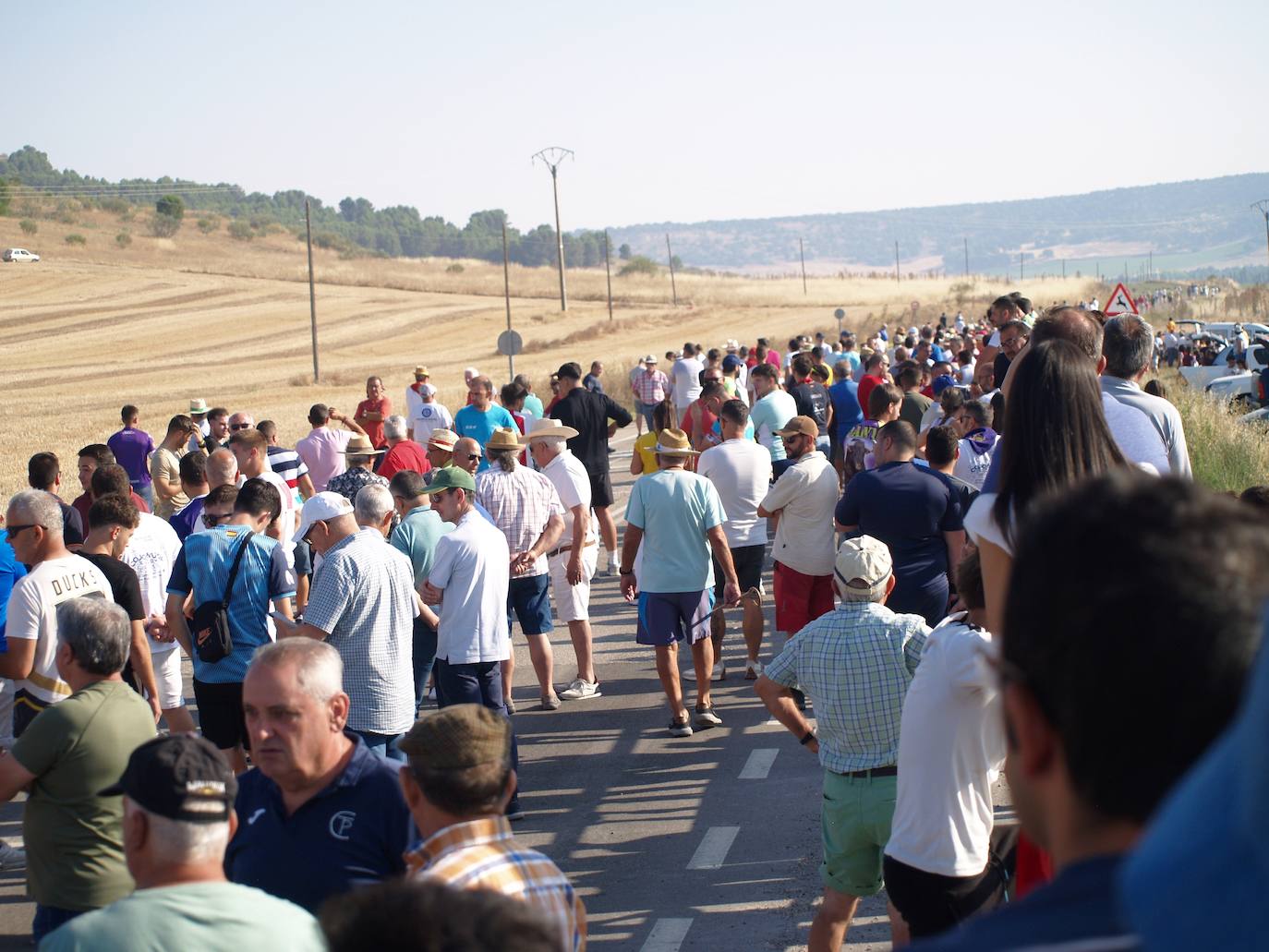 El encierro campero en Íscar, en imágenes