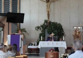 Funeral por Gabriel Villamil en la iglesia de Santa María de La Vega