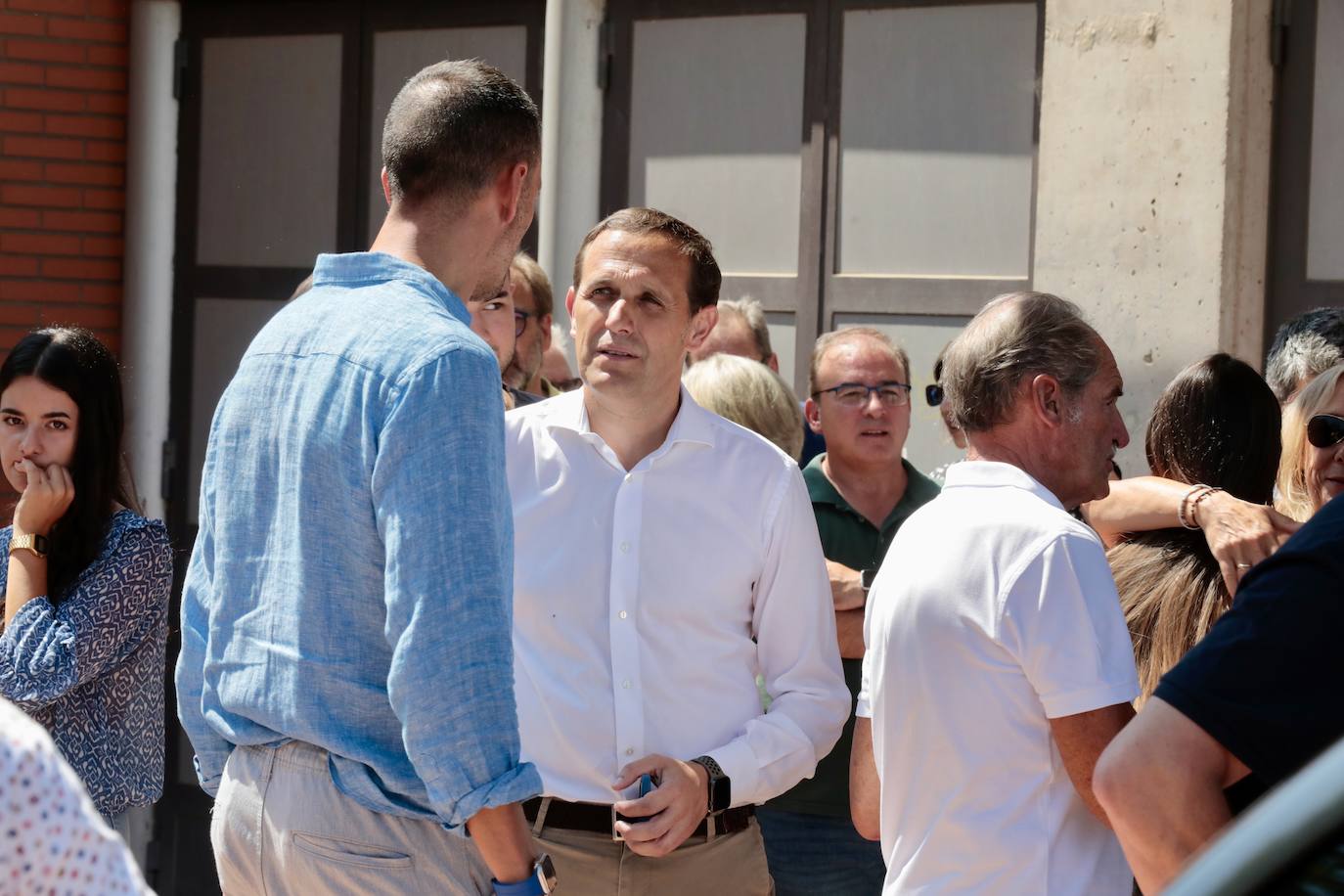 Funeral por Gabriel Villamil en la iglesia de Santa María de La Vega