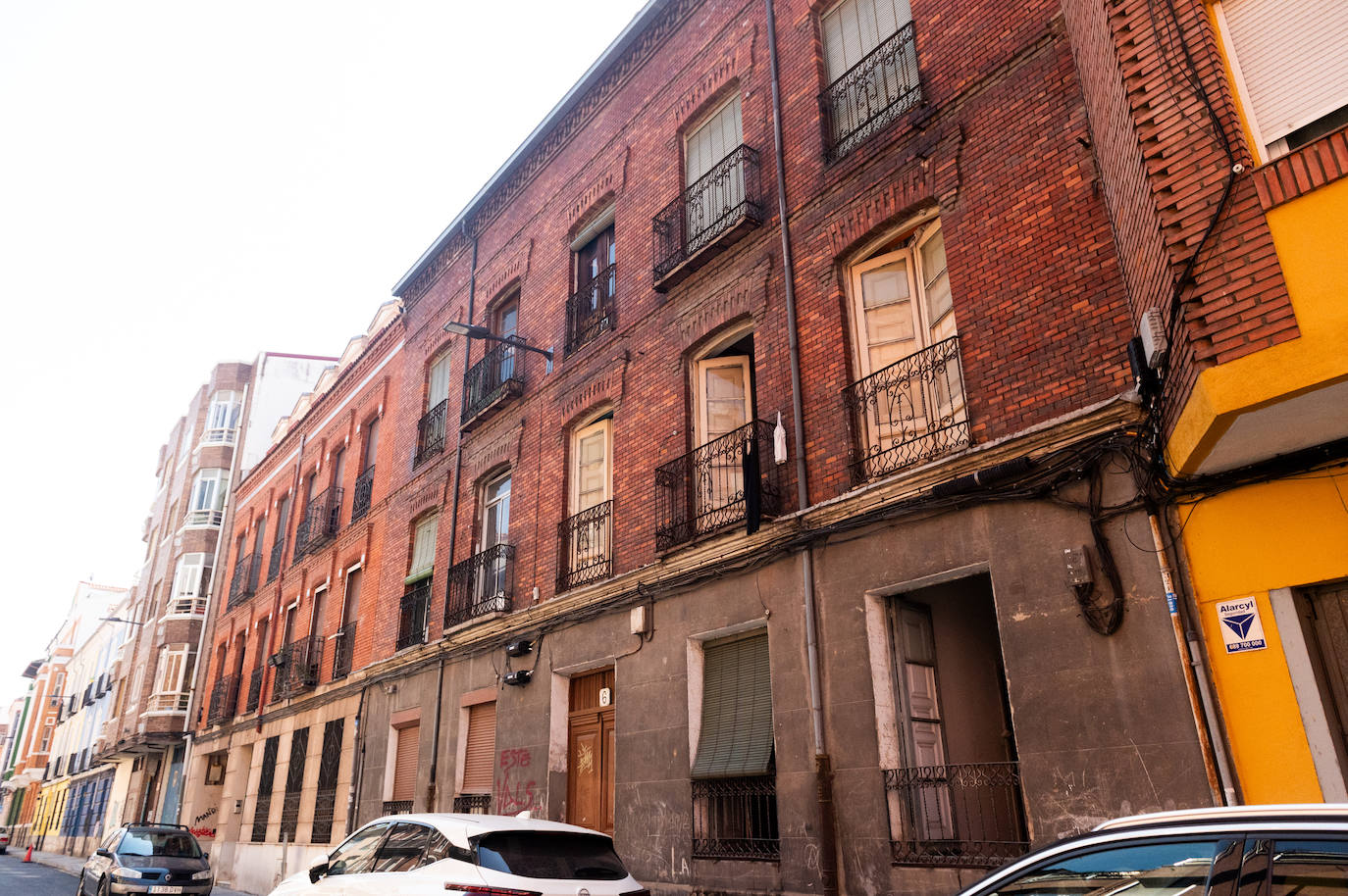 Vivienda okupada en la calle Asunción