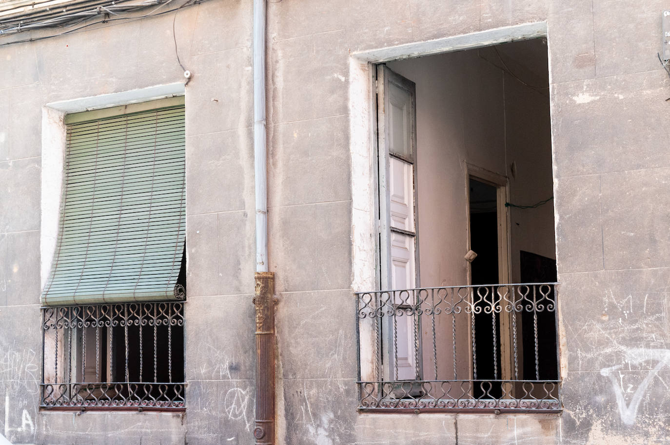 Vivienda okupada en la calle Asunción