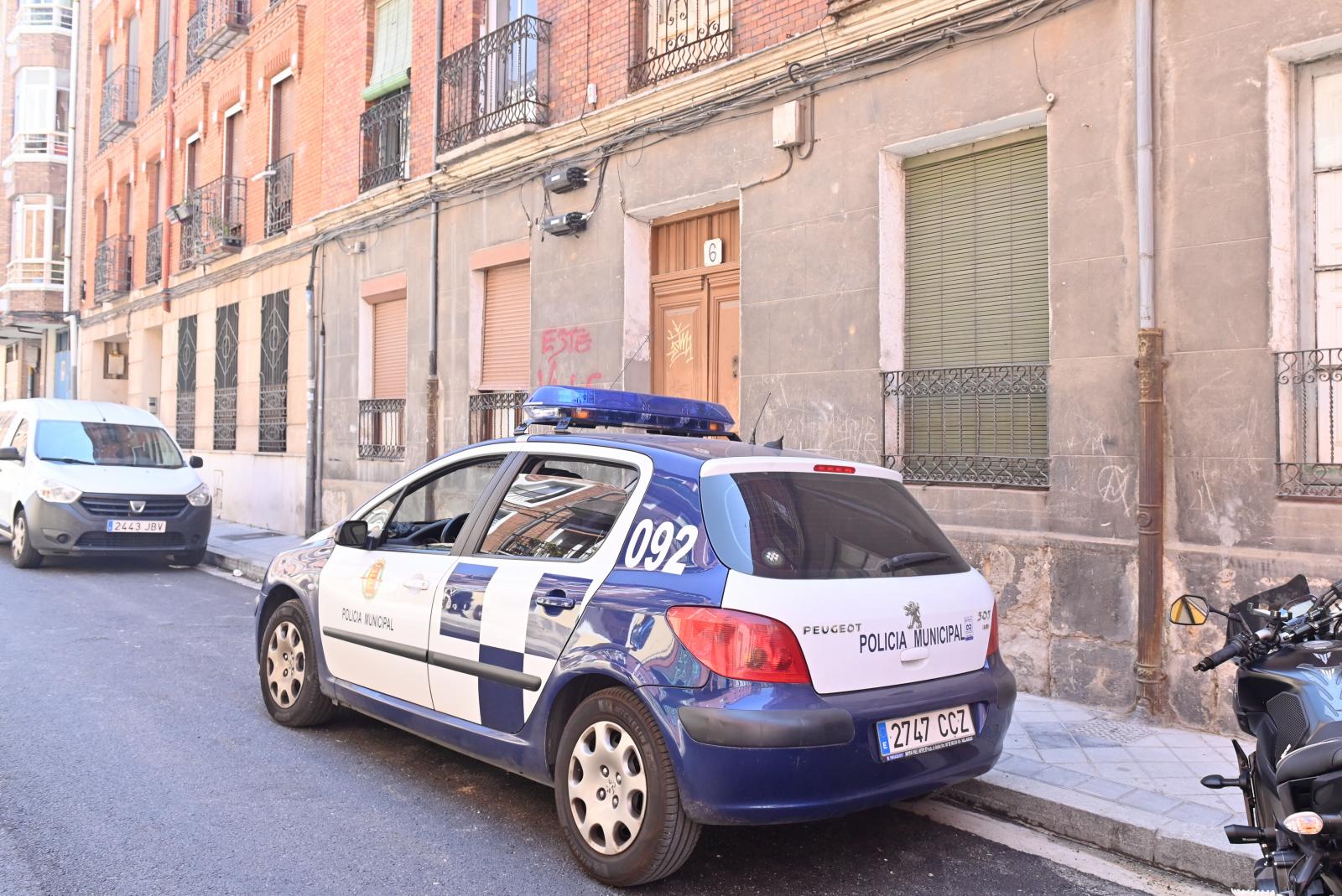 El edificio okupado lleva cuatro años a la espera de unas obras de seguridad