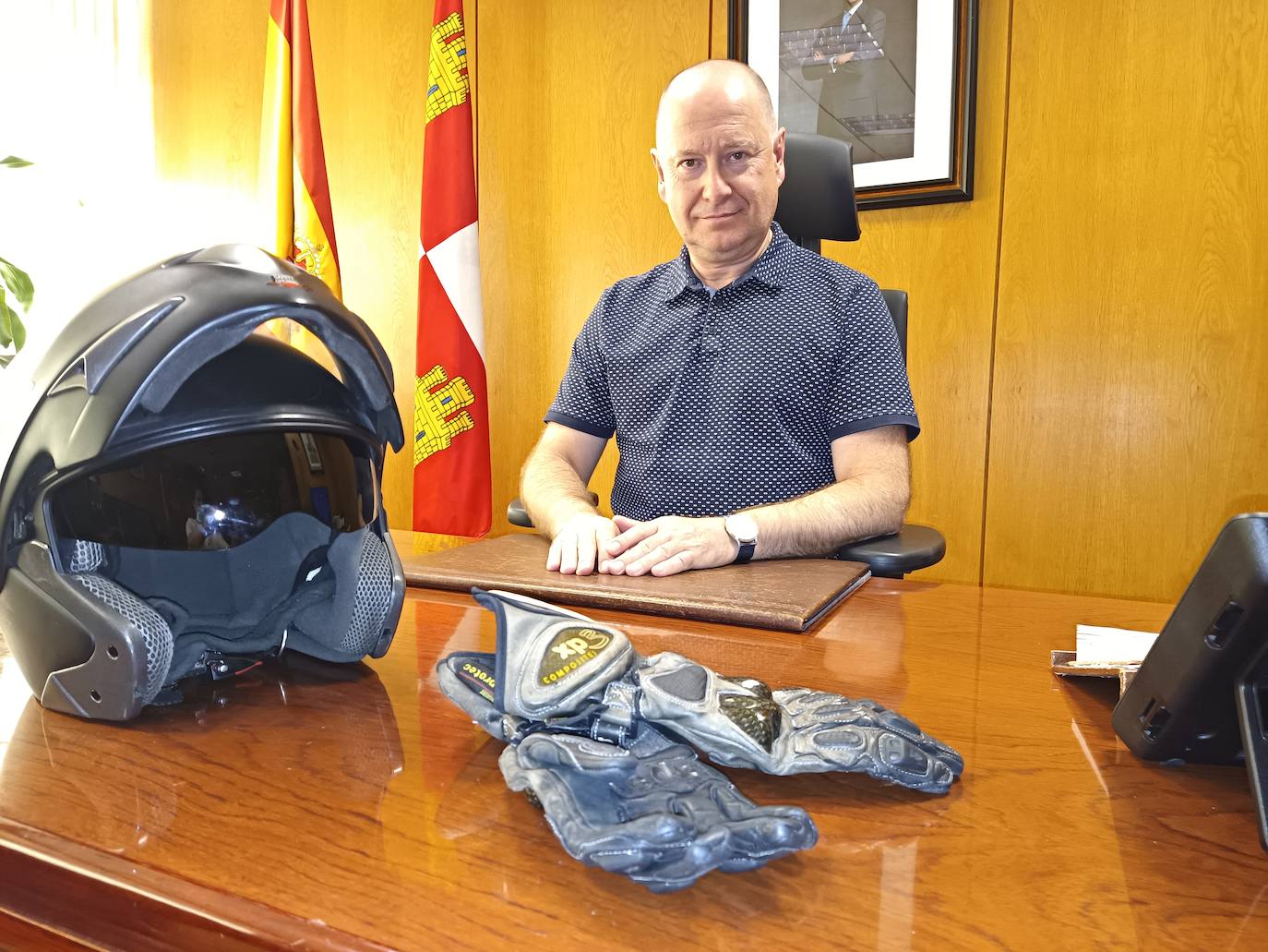 El jefe provincial de Tráfico, Fernando Alonso.