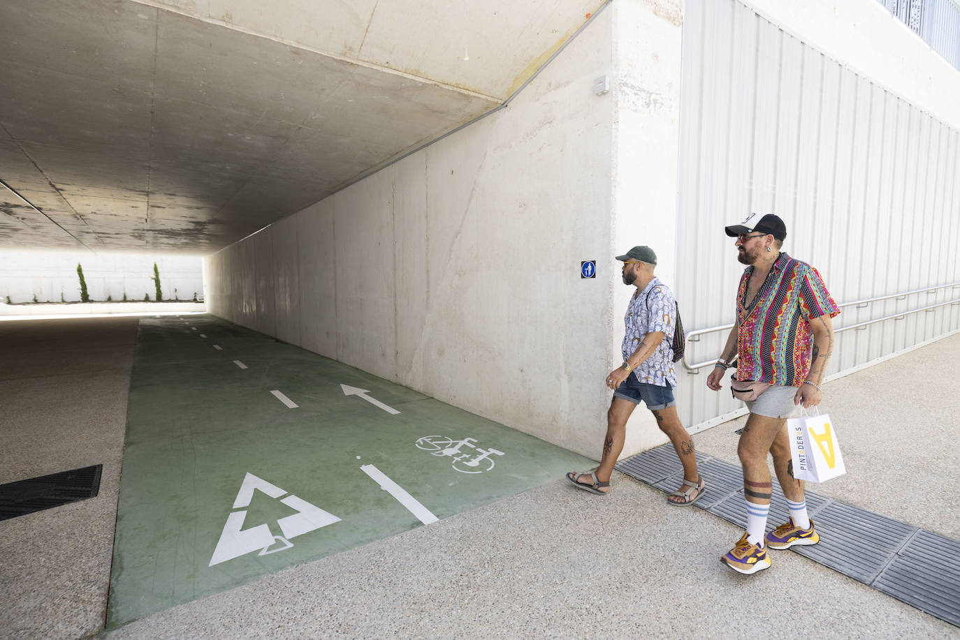 Las imágenes de la apertura del túnel Claret