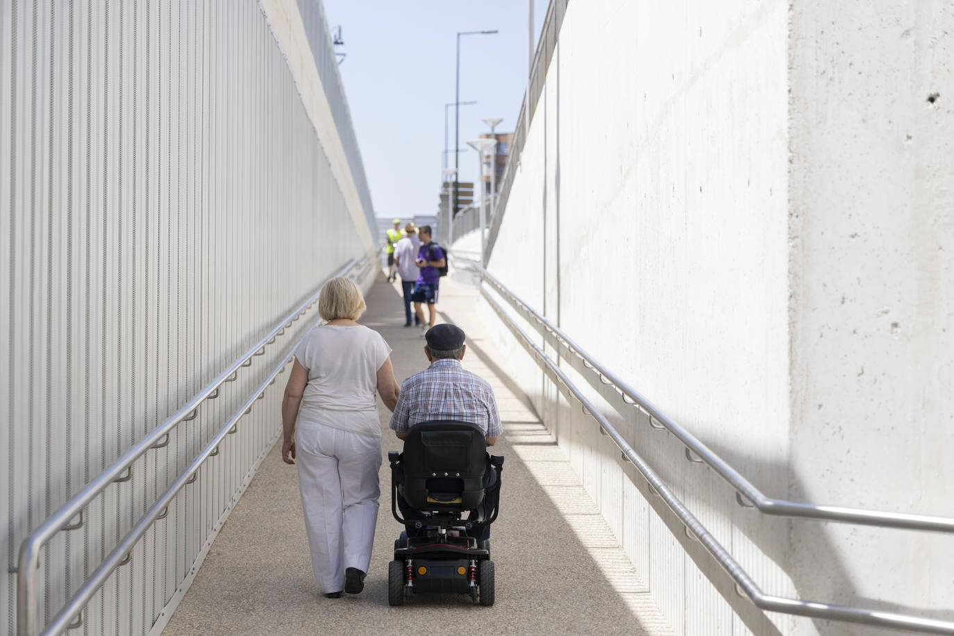 Las imágenes de la apertura del túnel Claret