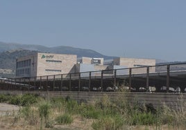 Aparcamiento actual de la estación Segovia-Guiomar.