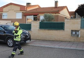 Vivienda de Magaz de Pisuerga donde murieron el 8 de mayo de 2023 un hombre de 75 años y una mujer de 66 por intoxicación de gas.