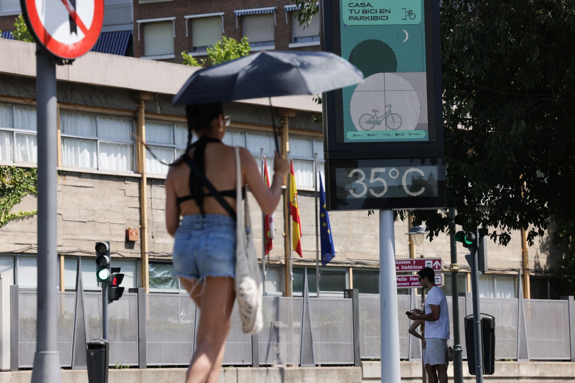 Las imágenes de la jornada más calurosa del año en Valladolid