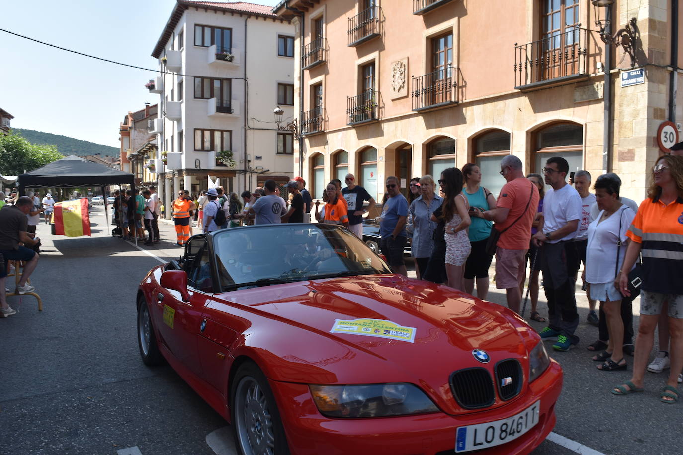 Los motores rugen en la Montaña Palentina con el Rallye de Coches Clásicos