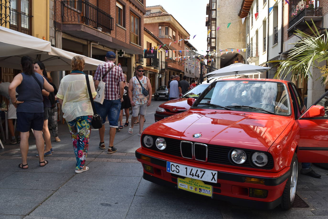 Los motores rugen en la Montaña Palentina con el Rallye de Coches Clásicos