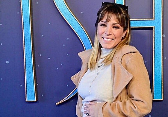 Gisela luce embarazo en la premiere de 'Wish'.