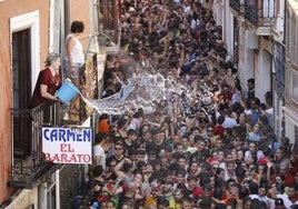 Celebración del chúndara, durante las fiestas de 2023 en Peñafiel.