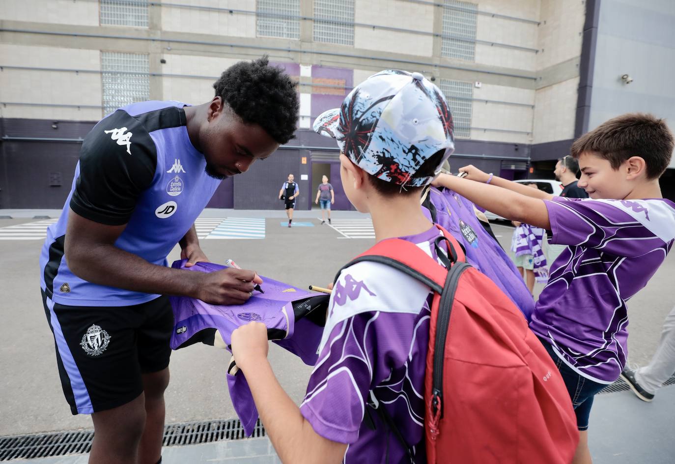 Imágenes del entrenamiento del Real Valladolid