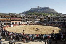 Uno de los festejos celebrados en la plaza del Coso.