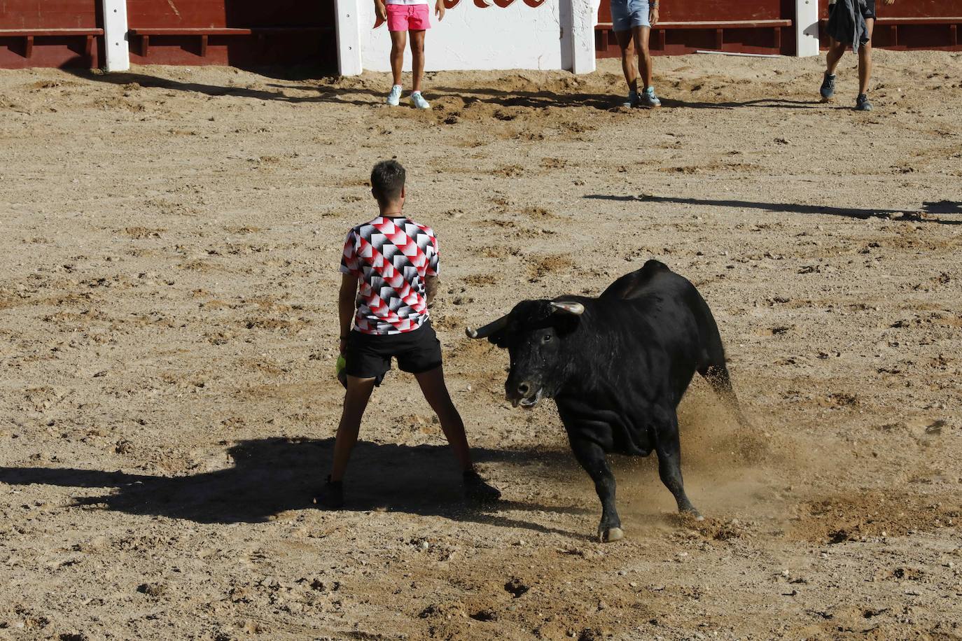 Entretenimiento y espectáculo para inaugurar la fiesta de Peñafiel