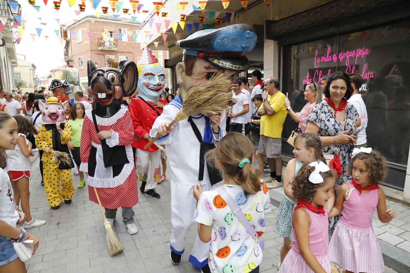 El arranque de las fiestas de Peñafiel, en imágenes