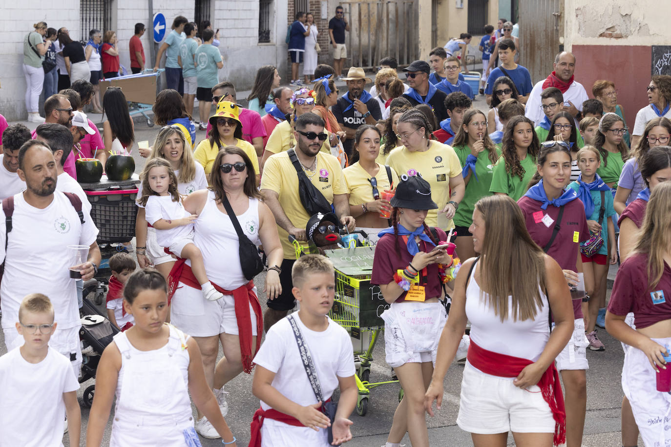 Búscate en las fotos del pregón y el chupinazo de las fiestas de Tudela de Duero