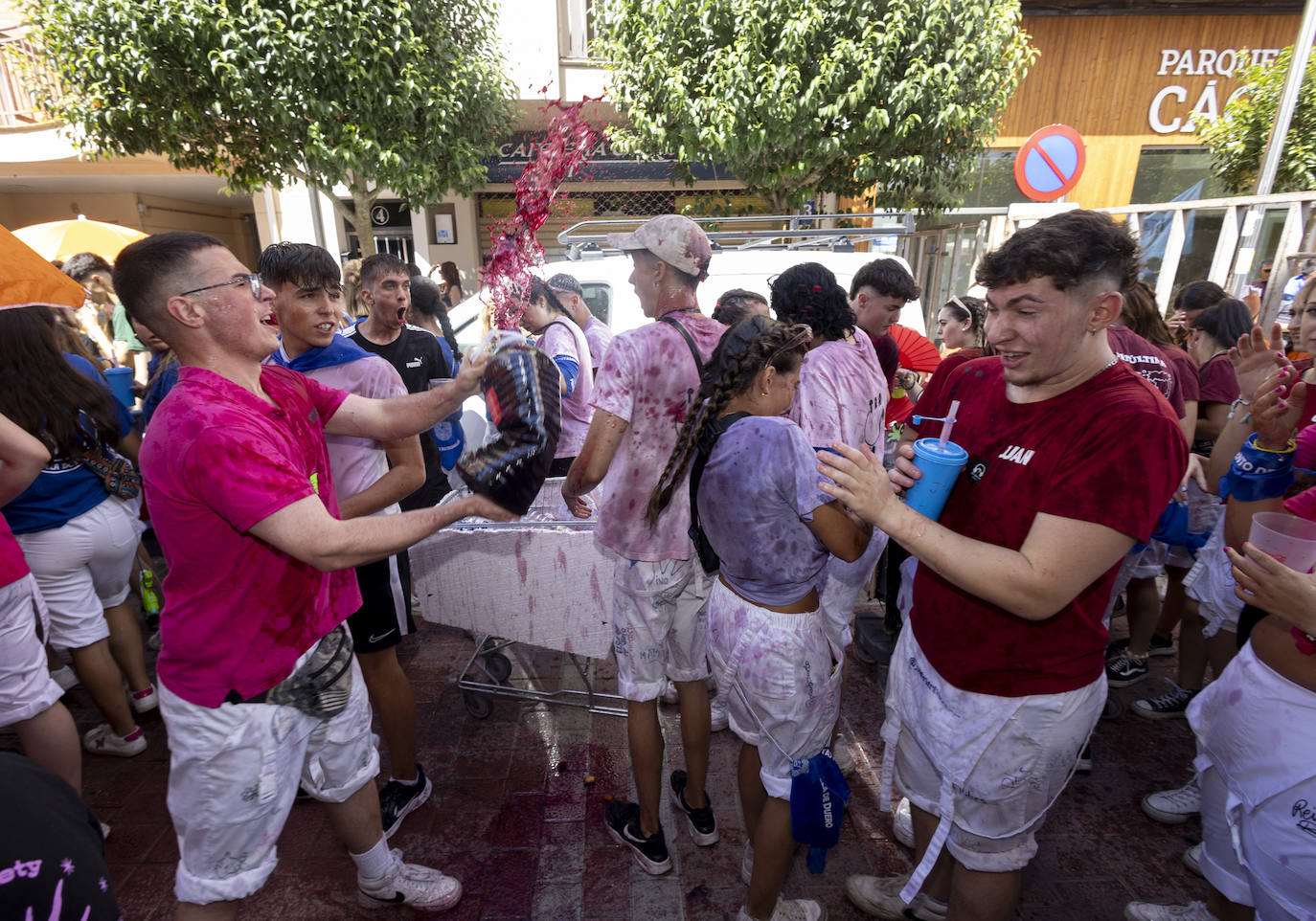 Búscate en las fotos del pregón y el chupinazo de las fiestas de Tudela de Duero