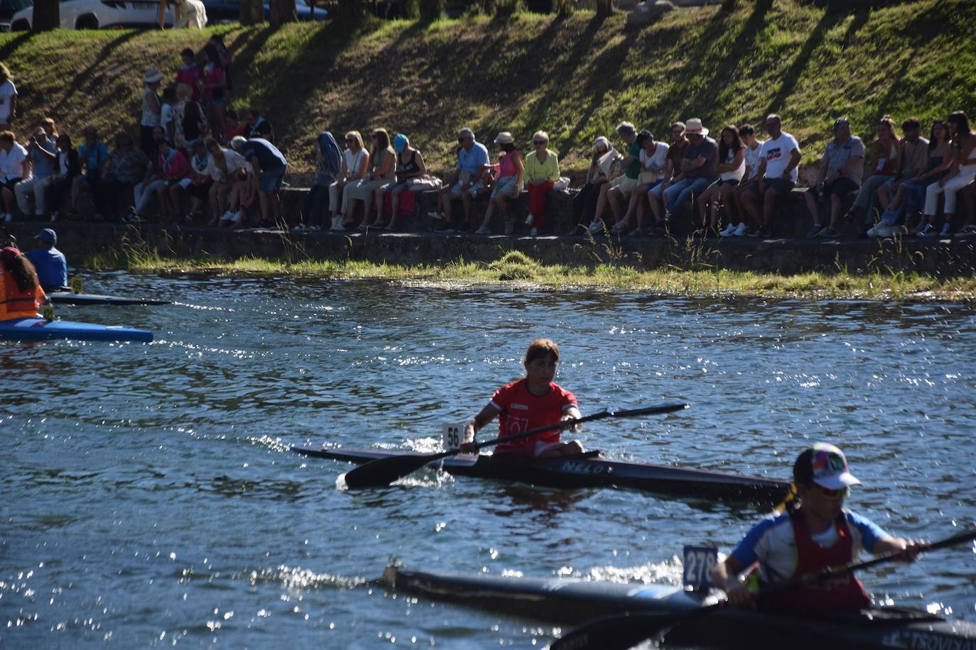 Fiesta de las piraguas en Velilla del Río Carrión