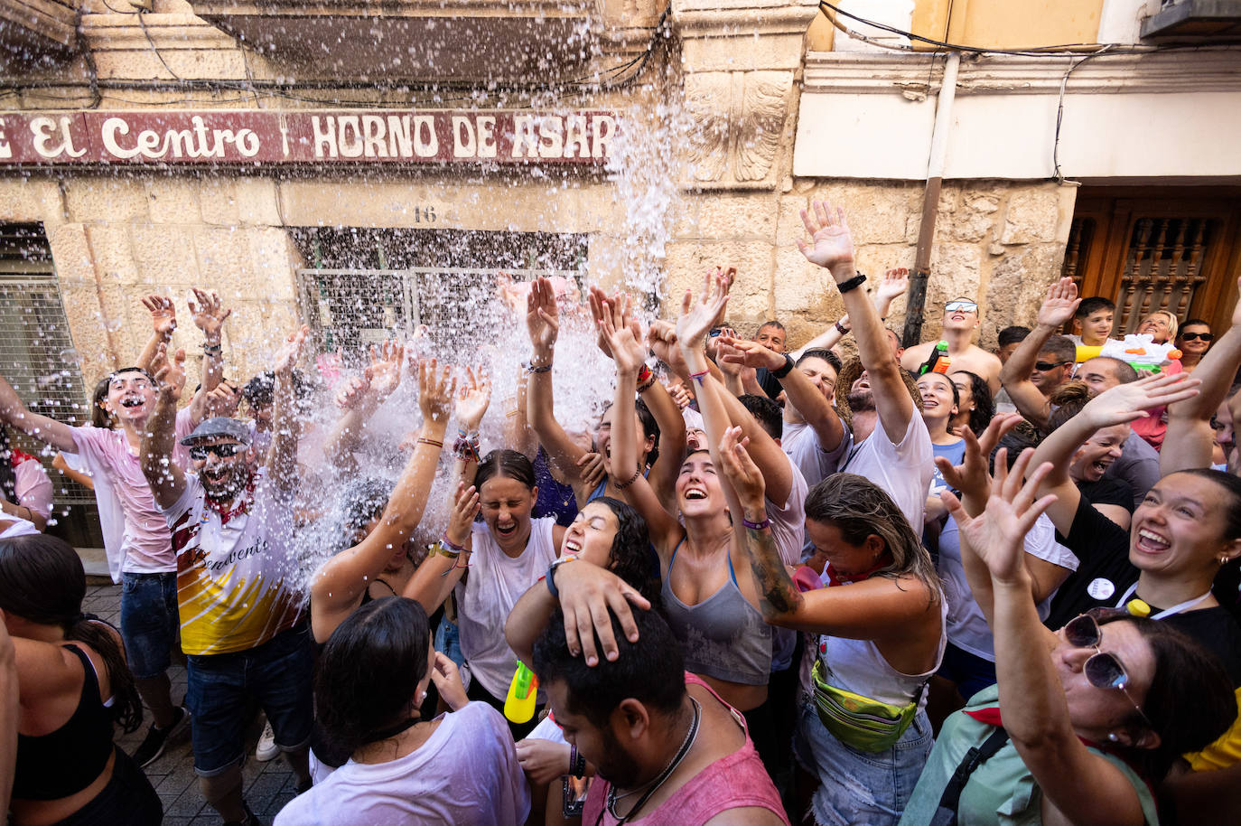 Todas las imágenes del multitudinario primer chúndara en las fiestas de Peñafiel 2024