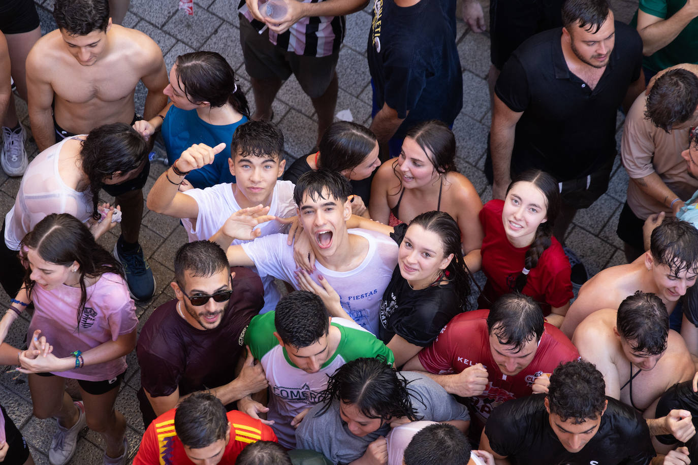 Todas las imágenes del multitudinario primer chúndara en las fiestas de Peñafiel 2024