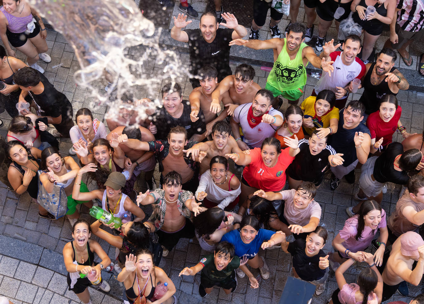 Todas las imágenes del multitudinario primer chúndara en las fiestas de Peñafiel 2024