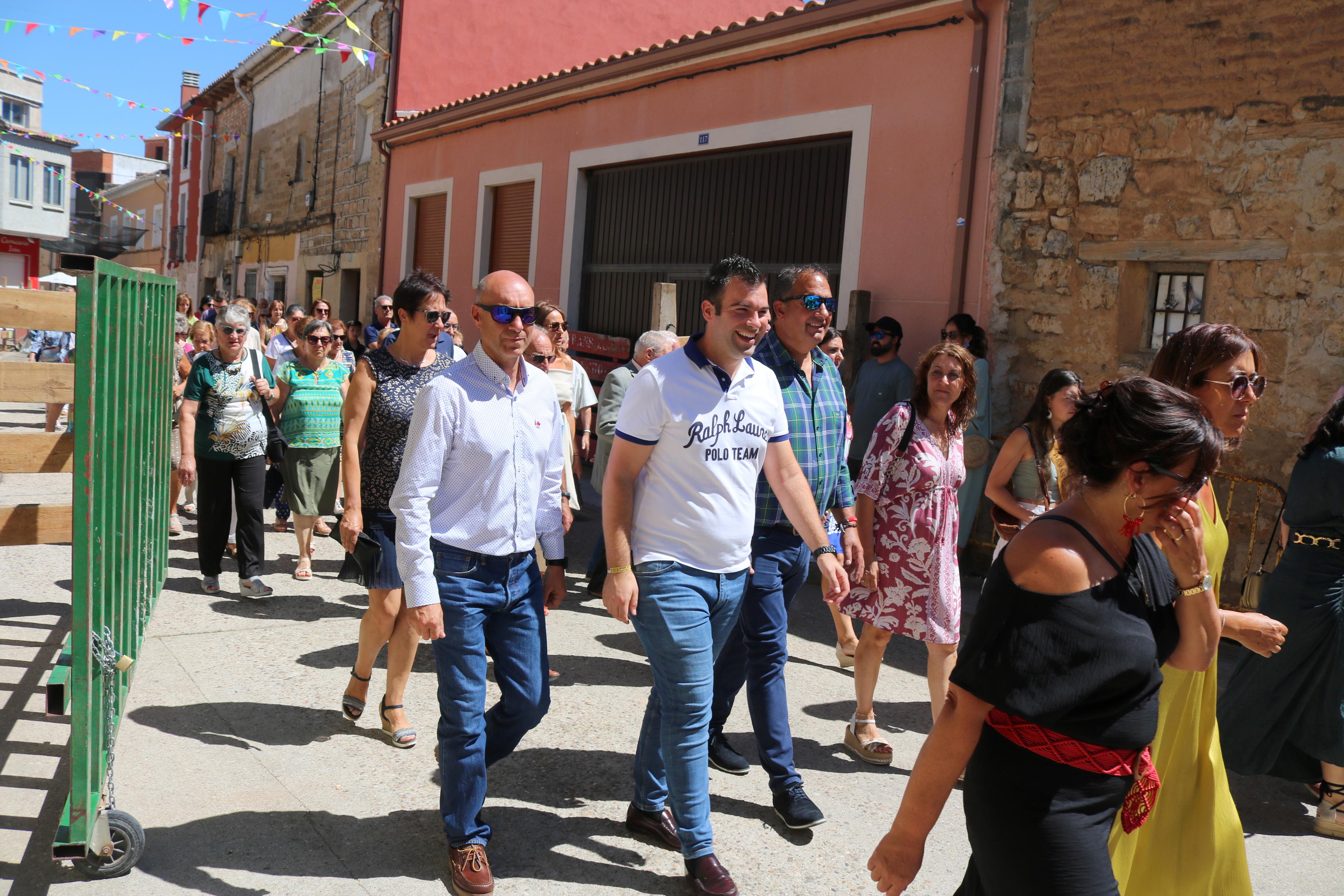 Procesión en honor a San Roque en Torquemada