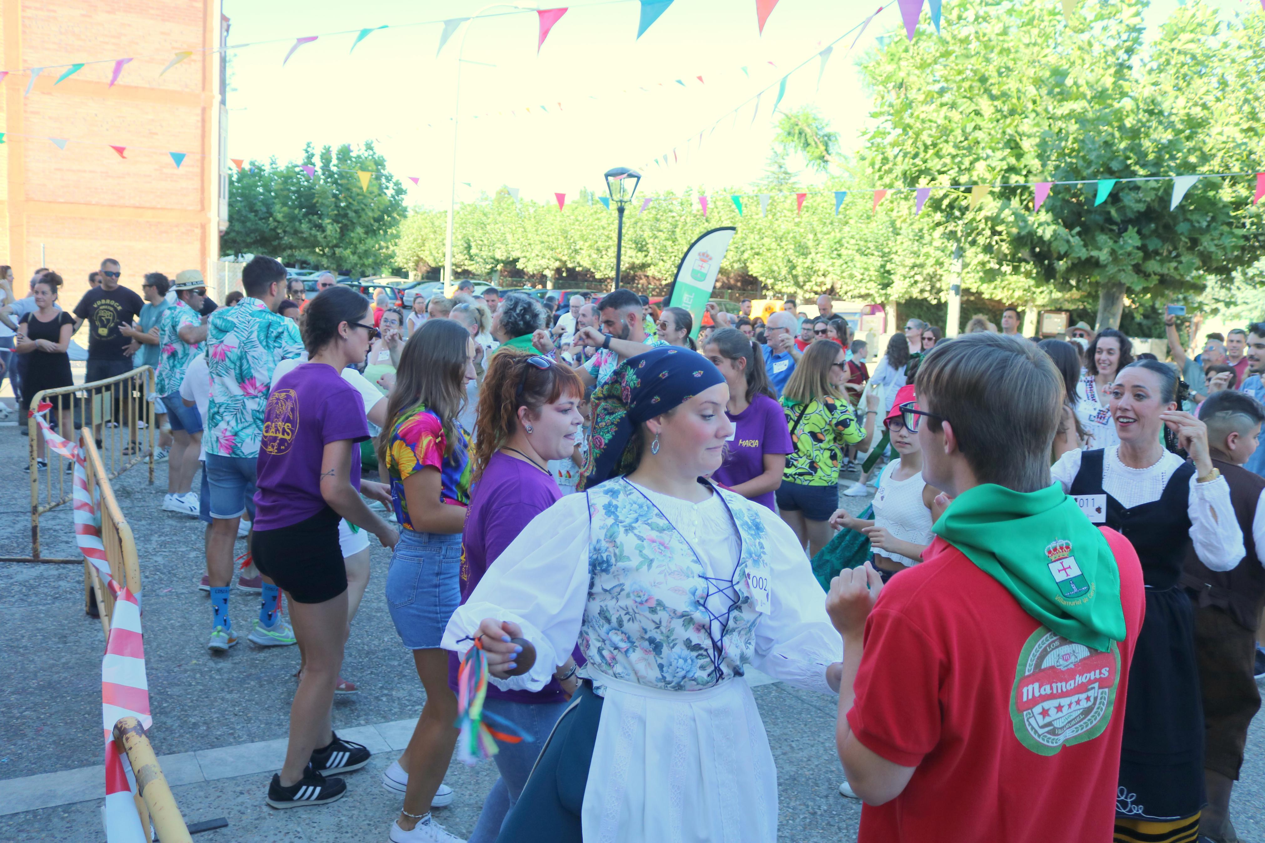 Villamuriel de Cerrato celebra San Roque con pan, queso y vino