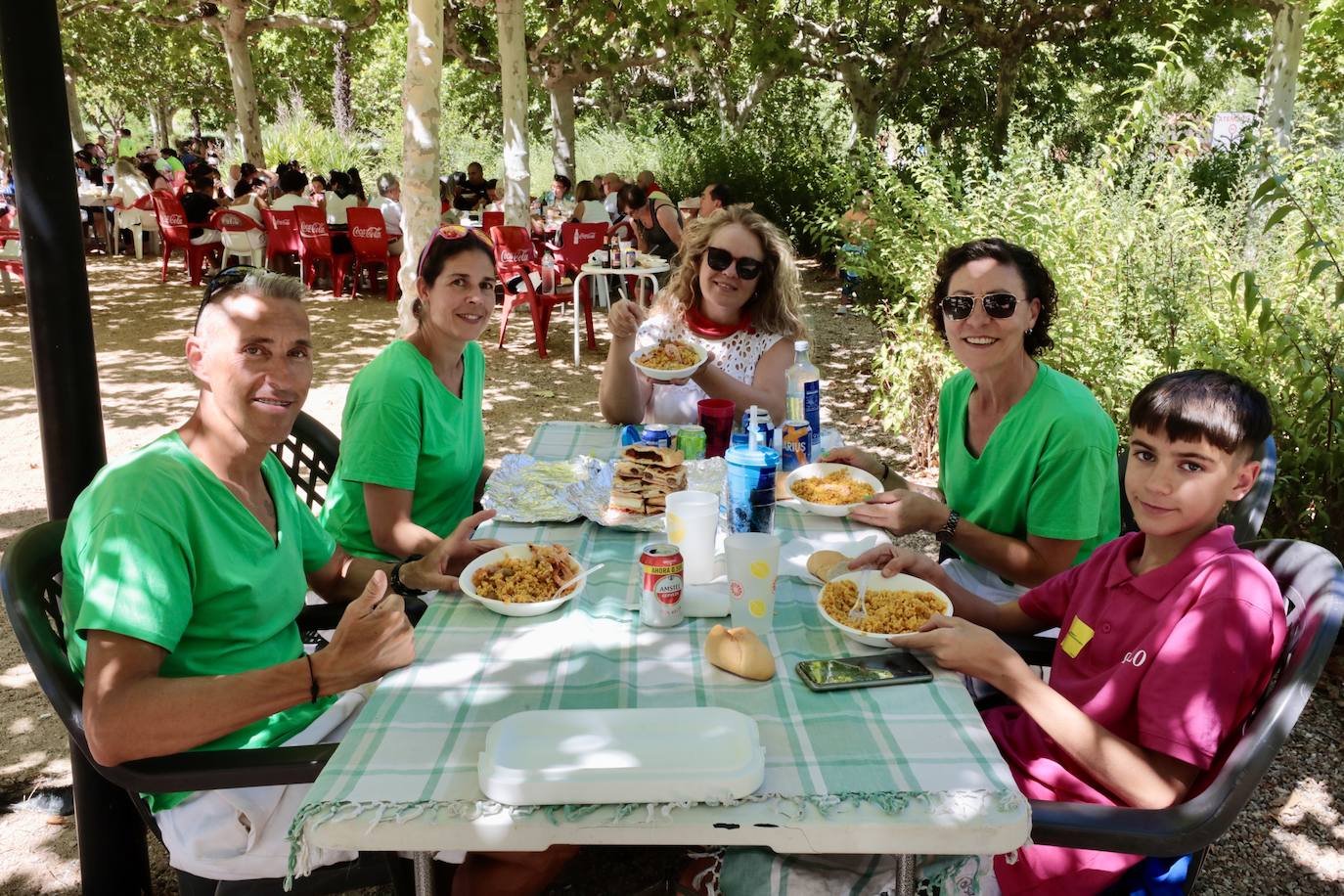 Paellada de fiestas en Tudela de Duero