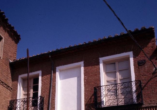 Aula de Cultura o Teleclub, en los años 70, ubicado en las antiguas escuelas.