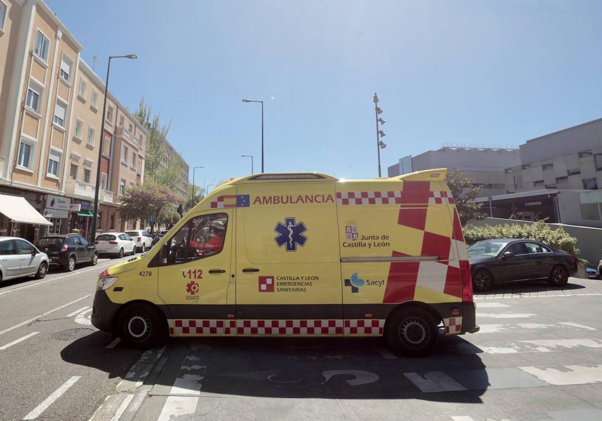 Ambulancia del Servicio de Emergencias 112.