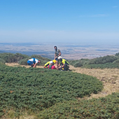 Rescatado en helicóptero un hombre tras sufrir una caída en Peñalara