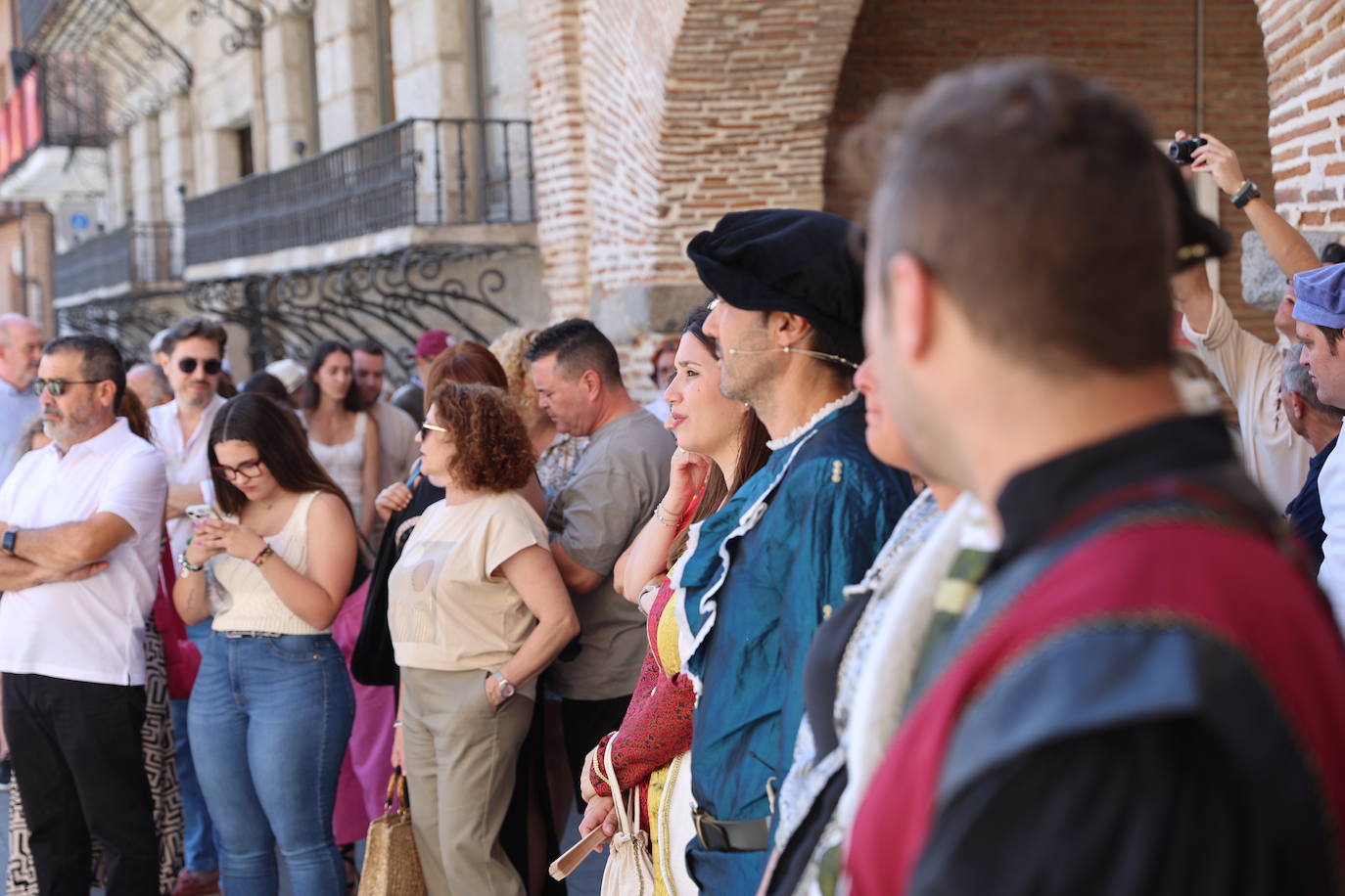 Imágenes de la recreación renacentista de Medina del Campo