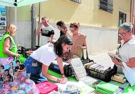 Los cerrateños se volcaron con la jornada solidaria.